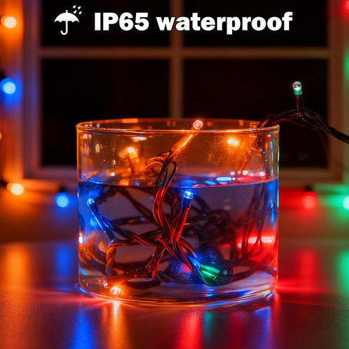 4 Pack 146Ft 400 8 SOLARBABY Solar Christmas Lights Outdoor,Total LED Solar String Lights Outdoor with Modes,Waterproof
