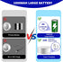 LUMENBAO 4 Pack Counter Dimmable Remote Control LED Puck Lights, Rechargeable LED Under Lights with Functional Remote