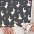 Goose Wall Stickers Watercolor Geese Wall Decals Goose Birthday Decorations Peel and Stick Boho Nursery Wall