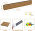 Felt Pin Board Bar Strips, Self-Adhesive Cork Board for Home Wall Decoration with 35 Push Pins