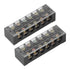 2pcs 60A 600V Terminal Strip, Dual Row Screw Clamp Wire Terminal Block, 6 Position