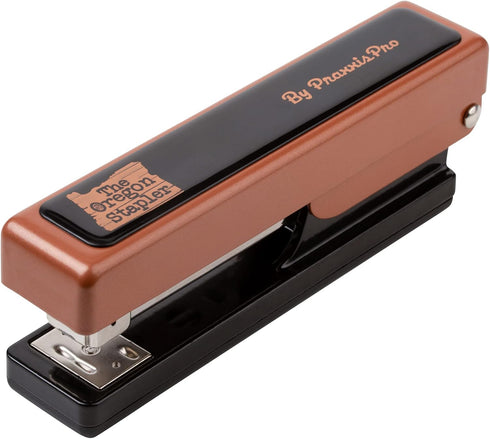 Oregon Stapler, Built in USA, Copper/Black, Built-in Staple Remover, Staples 2 to 25 Sheets, Includes 1,250