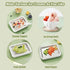 EL EastLane 2 Ice Cream Roller Maker Kit with a Bear Bowl and Scrapers, Instant Rolled Ice Cream Tray Freezy Bake at