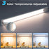 16 Inch 3000K/4000K/6000K Counter Dimmable Closet, (2 Pack) Hand Wave Under Cabinet Lights, Ultra Bright Under
