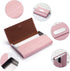 PU Leather Slim Business Card Holder for Women, ID Case/Wallet Pocket Business Name Card Carrier for Men