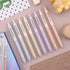 WRITECH Gel Pens Fine Point:0.5mm Silent Retractable Extra Fine Needle Point Smooth Writing Pen Set No Smear Smudge Black Large Ink Click Pen Non Bleed 8ct for Journaling Drawing Sketching Notetaking by WRITECH