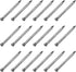 Finishing Nails (2x28mm) 100pcs, Carbon Steel Hardware Nails for Woodworking Baseboard