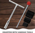 Tofficu Universal Hot-melt Water Stop Pin, Stainless Steel Tube Water Stop Needle for Plumbing Repair