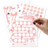 APIILVPQ Potty Training Chart with Reward Stickers, 10 Potty Chart for Toddlers Girls,