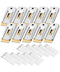 Bates- Metal Razor Blade Scraper Tool, 10 Pack, 100 Extra Blades, Stainless