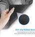 XL Grey White 3D Topographic Map Mouse Pad - Non-Slip Rubber Base Gaming Mouse Pad for Home Office Work