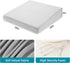 Up,5" 20"x20" HOMBYS Wedge Recliner Seat Cushion for Long Sitting Chair, Cushion for Elderly Esay to Get Thick Large