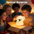 Greprety 3-Level Koala Night Light Squishy Silicone Nursery Breastfeeding Nightlight with Timer Warm White & RGB Color