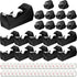 Yahenda 60 Pack Desktop Tape Dispenser with Non Skid Base and Transparent Tape