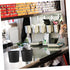 GLEAVI Hanging Bucket Storage Basket Beauty Supply Organizer Rolling Cart Hanging Cups Small Wire Basket Space-saving