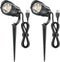 HIBOITEC 12W Spot Lights Outdoor 110V to 120V Landscape Lighting Waterproof Spotlight
