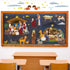 BBTO 65 Pcs Christmas Nativity Bulletin Board Decorations Set, Religious Nativity Scene Cutouts for Xmas Party