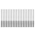 SALI 20PCS 5/32"*6" SDS Plus Rotary Hammer Drill Bit Kit, Suitable for Concrete, Brick, Cement Walls, Stone