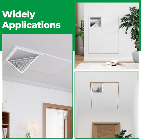 39" 39", Forestchill Attic Door Insulation Cover, Attic Stairs Ceiling Shutter Seal Cover with Velcor Strips, Air Tight