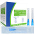 100 Pack 23G 1 Inch Lab Needles, Disposable Luer Lock Sterile Supplies