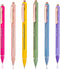 Mr. Pen Retractable Gel Pens, 6 Pack, Black Ink, Fine Point 0.5mm, Fast Dry, Cute Aesthetic Pens for Journaling