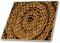 3dRose Image of Multiple Rows of A Chrystal Chandelier in Gold 8