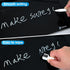 Varhomax Black Glass Desk Whiteboard with Wireless Charger, Desktop Dry Erase Board, Memo Notepad for Home Office