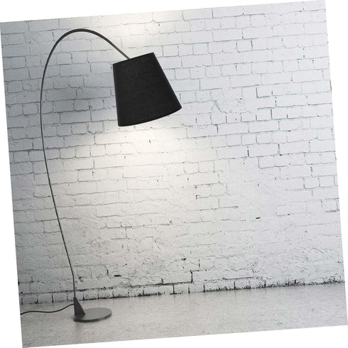 LALAFINA Cloth Lamp Shade Barrel Lampshade Fabric Lamp Shade Clip on Small Chandelier Shade for Table Lamp Floor