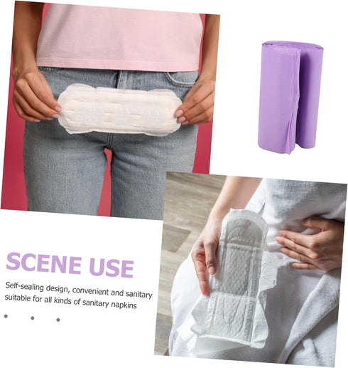 300pcs Menstrual Disposal Bags - Compact and Sustainable