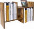 Meikuler Desktop Shelf Organizer, Adjustable Wood Display Desk Shelf, Office Storage Rack Tabletop