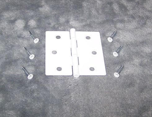 Generic 2 1/2 Inch 2 1/2 Inch/White Plantation Shutter Hinge X Gloss