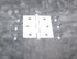 Generic 2 1/2 Inch 2 1/2 Inch/White Plantation Shutter Hinge X Gloss