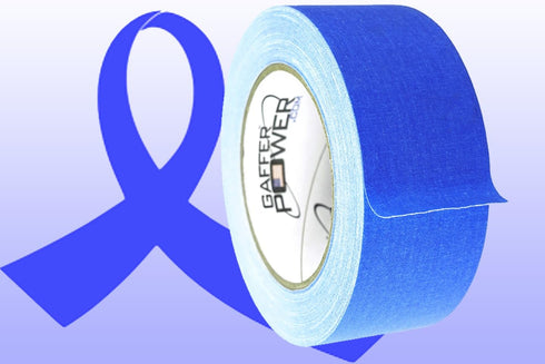 Gaffer Power Gaffers Tape, 2 Inch, Electric Blue, USA Made Quality, Leaves No Residue