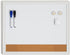 U Brands Minimal Dry-Erase Combo Board, Value Pack of 16 X 20 Inches, White