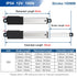 4 Inch Mini Linear Actuator, 12V 42.2lbs Electric Micro Actuator with Mounting Brackets for Robotics