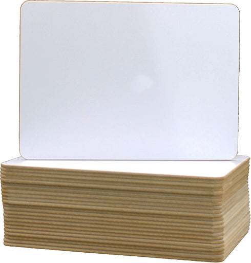 Flipside Dry-Erase Whiteboard, 5-inch x 7-inch, White, 24/Pack