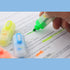 BAZIC Fruit Scented Highlighters, Mini Highlighters, Assorted Color, Chisel Broad Line Fine Point, 6/Pack