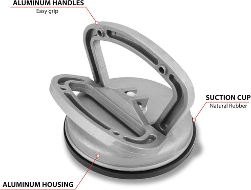Performance Tool W1030 Suction Cup Puller (Aluminum) by Performance Tool
