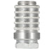 PD222 Test Port Quick Couplings: Push to Connect, 1/8" Body Size, 1/8"-27 NPTF Thread Size