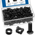 Sunxeke 45 Pack M6 x 16mm Rack Mount Screws,Cage Nuts for Rack Mount