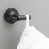Franklin Brass VOI35-MB Voisin Double Towel Hook Bath Hardware Accessory in Matte Black by Franklin Brass