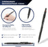 Pacific Arc Chromagraph Metal Mechanical Pencil .3 mm Black Barrel Mechanical Pencil with Built In Adjustable Pencil Grade, Lead Pencil Holder for Drafting, Sketching, and Drawing by Pacific Arc