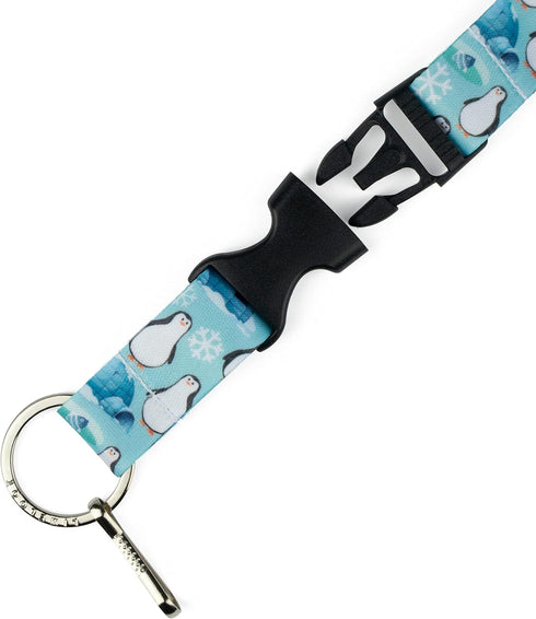 Limeloot Themed Lanyard for Keys, ID Badges, Accessories - Premium with Quick Release Buckle and Flat Ring