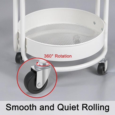 AAGUT 4 Inch Rubber Swivel Stem Caster, 1/2"-13x1.5 Threaded Stem, 4 Pack with Nuts