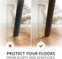 235 pcs Brown & Black Felt Furniture Pads by X-Protector for Hardwood Floors - Ideal Protectors for Furniture