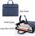 Document Bag, Waterproof Oxford Fabric Zippered with Handle, Lightweight Portable File Tote for Papers