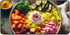 GENERIC Vibrant Turmeric Rice Bowl Desk Mat with Roasted Veggies and Beet Yogurt
