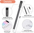 Cat Pens, 12pcs Cute Cat Style Gel Pens with 0.5mm Black Ink, Fun Gifts for Kids, School, Office by HPTZYQY