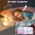 COSTECH 8 Silicone Night Light for Kids Rechargeable Tap Control Lamp with Colors, Cute Animal Design for Nursery