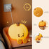 Adorable Rechargeable Pumpkin Night Light for Kids' Nursery - Soft Silicone Bedside Lamp